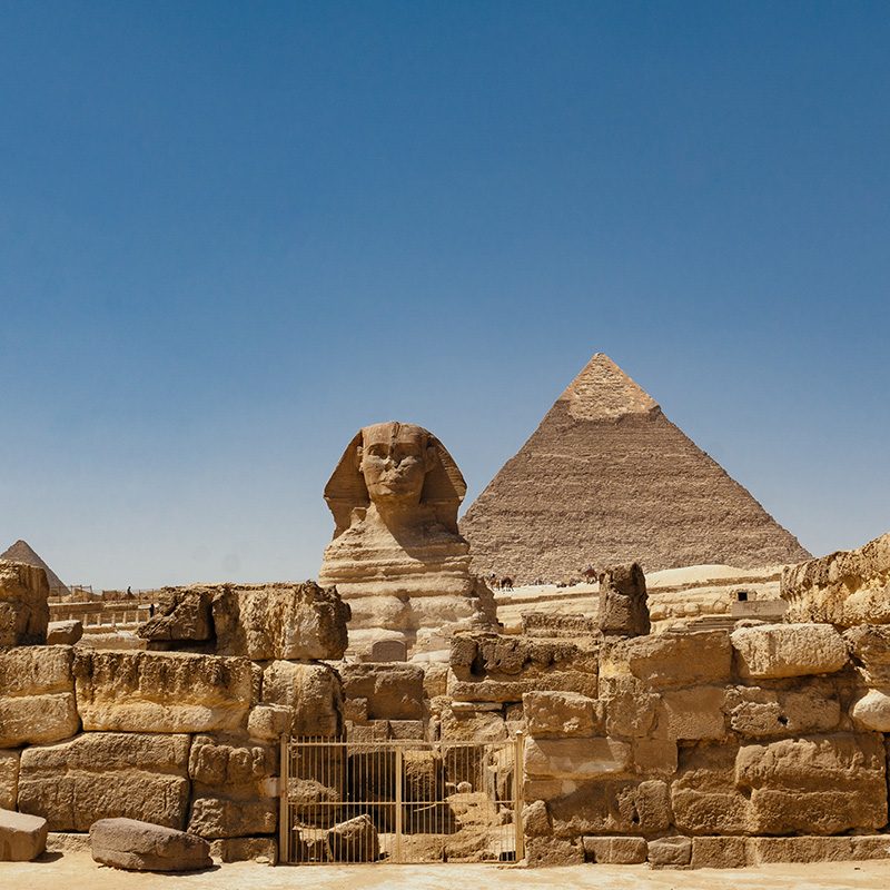 Sphinx in Giza Egypt