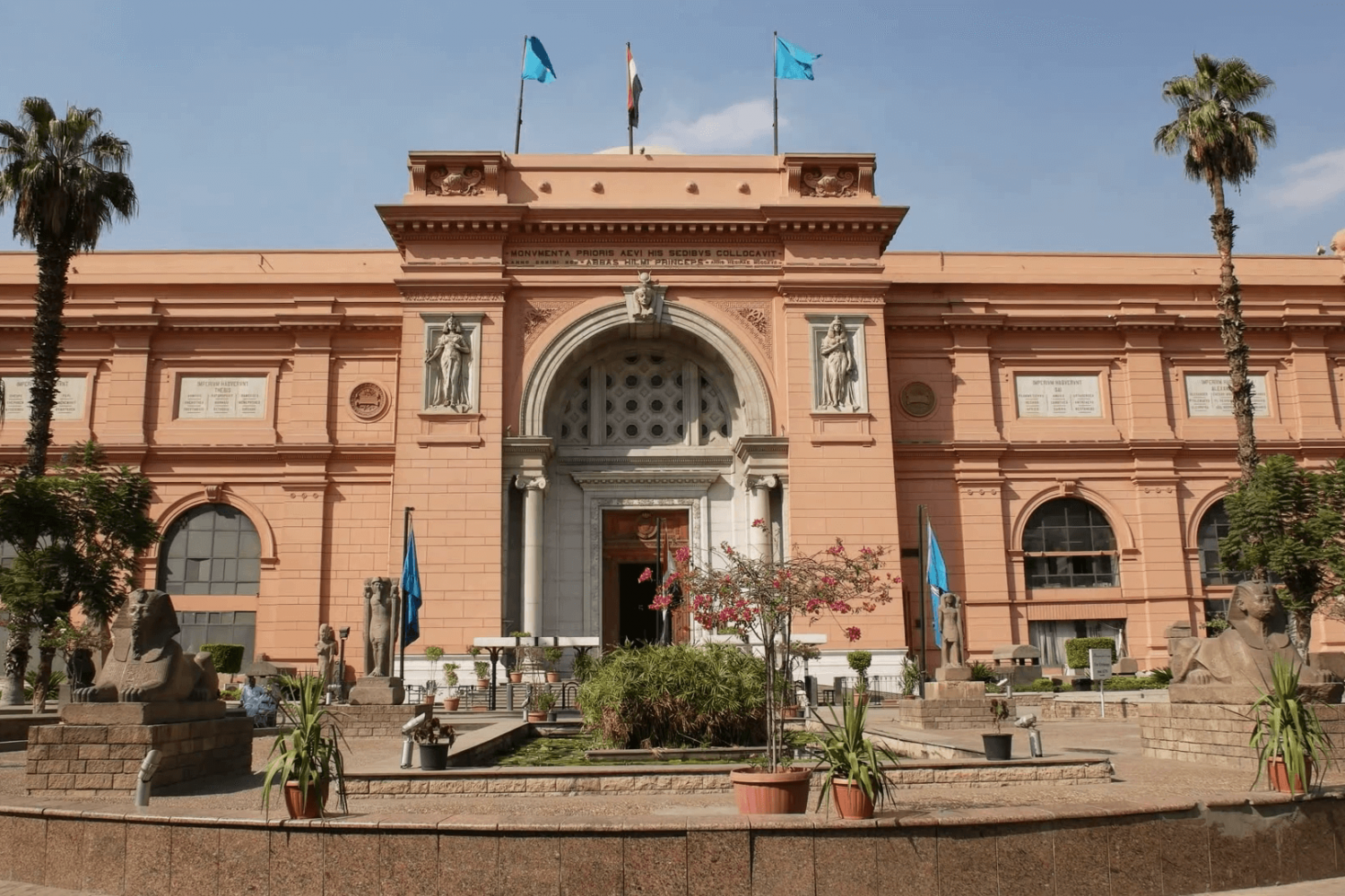 the Egyptian museum in Cairo