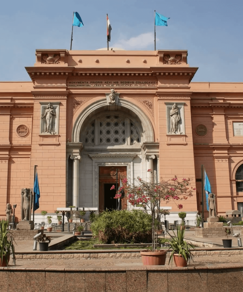 the Egyptian museum in Cairo